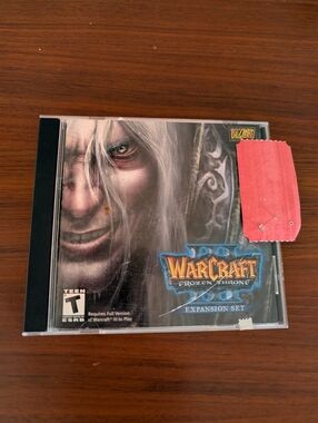 WarCraft III The Frozen Throne Expansion Set With Reign Of Chaos Windows 98